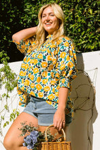Load image into Gallery viewer, Restocked! Kelsie Sunny Floral Top
