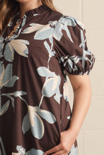 Load image into Gallery viewer, Kara Puff Sleeve Floral Midi Dress