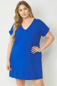 Roxie Short Sleeve T-Shirt Dress