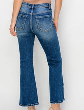 Load image into Gallery viewer, High-Rise Crop Ankle Flare Jeans