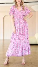 Load image into Gallery viewer, Tori Mulberry Maxi Dress
