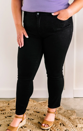Jet Black Slim Fit Jeans