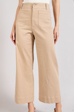 Load image into Gallery viewer, Justine Soft Washed Wide Leg Pants in Taupe