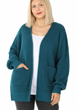 Load image into Gallery viewer, Delores Waffle Open Cardigan (4 Colors)