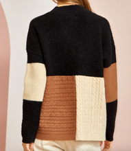 Load image into Gallery viewer, Erin Color Block Sweater