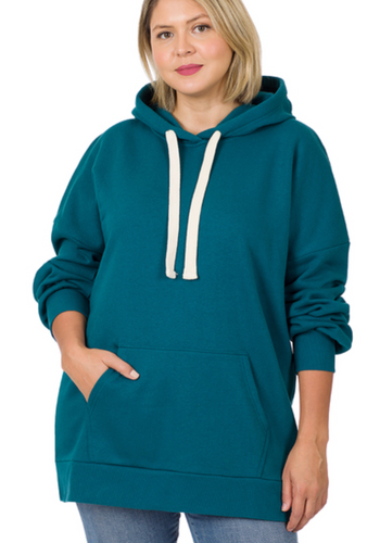 Parker Short Sleeve Sweatshirt with Kangaroo Pocket