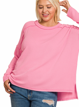 Load image into Gallery viewer, Restocked! Carson Ribbed Long Sleeve Top (8 Colors)