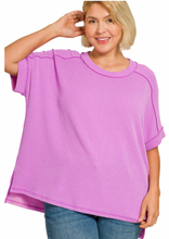 Load image into Gallery viewer, Carson Ribbed Short Sleeve Top (8 Colors)
