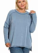Load image into Gallery viewer, Carson Long Sleeve Ribbed Top (7 colors)