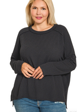Load image into Gallery viewer, Carson Long Sleeve Ribbed Top (7 colors)