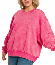 Load image into Gallery viewer, RESTOCKED! Bowie Oversized Sweatshirt (14 Colors)