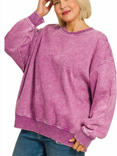 Load image into Gallery viewer, RESTOCKED! Bowie Oversized Sweatshirt (14 Colors)