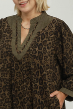 Load image into Gallery viewer, Wild at Heart Leopard Dress