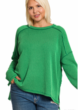 Load image into Gallery viewer, Restocked! Carson Ribbed Long Sleeve Top (8 Colors)