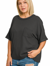 Load image into Gallery viewer, Carson Ribbed Short Sleeve Top (8 Colors)