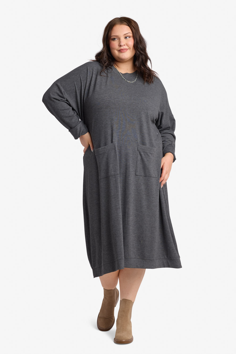 Sadie Crew Neck Knit Dress
