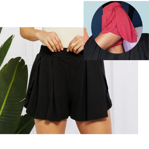 Belle Elastic Waist Band Lined shorts