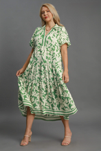 Load image into Gallery viewer, Restocked! Lana Botanical Garden Midi in Green