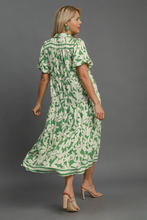 Load image into Gallery viewer, Restocked! Lana Botanical Garden Midi in Green