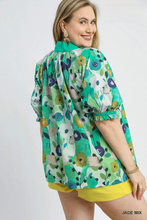 Load image into Gallery viewer, Emma Abstract Floral Top