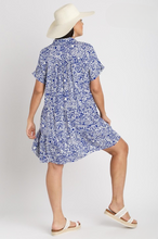 Load image into Gallery viewer, Lexie Floral Paisley Mixed Print Tiered Dress (2 colors)