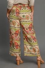 Load image into Gallery viewer, Lana Border Print Wide Leg Pants