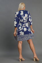 Load image into Gallery viewer, Mina Floral Print Belted Dress