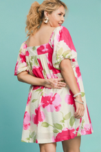 Load image into Gallery viewer, Taylor Ann Floral Watercolor Print Dress