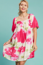 Load image into Gallery viewer, Taylor Ann Floral Watercolor Print Dress