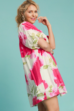 Load image into Gallery viewer, Taylor Ann Floral Watercolor Print Dress