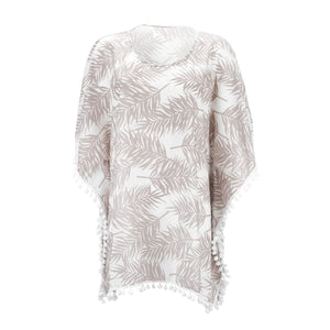 Restocked! Coconut Palms Pom Pom Cover Up