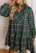 Load image into Gallery viewer, Blake Plaid Shift Dress