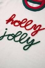 Load image into Gallery viewer, Carolyn Tinsel Holly Jolly Sweater