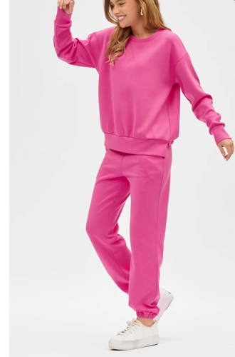 Malibu Travel Set in Hot Pink