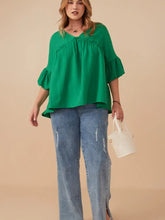 Load image into Gallery viewer, Toni V-Neck Puff Sleeve Top