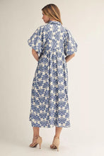 Load image into Gallery viewer, Jeanie Boho Floral Midi