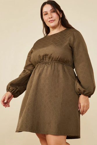 Chelsea Quilted A-Line Dress