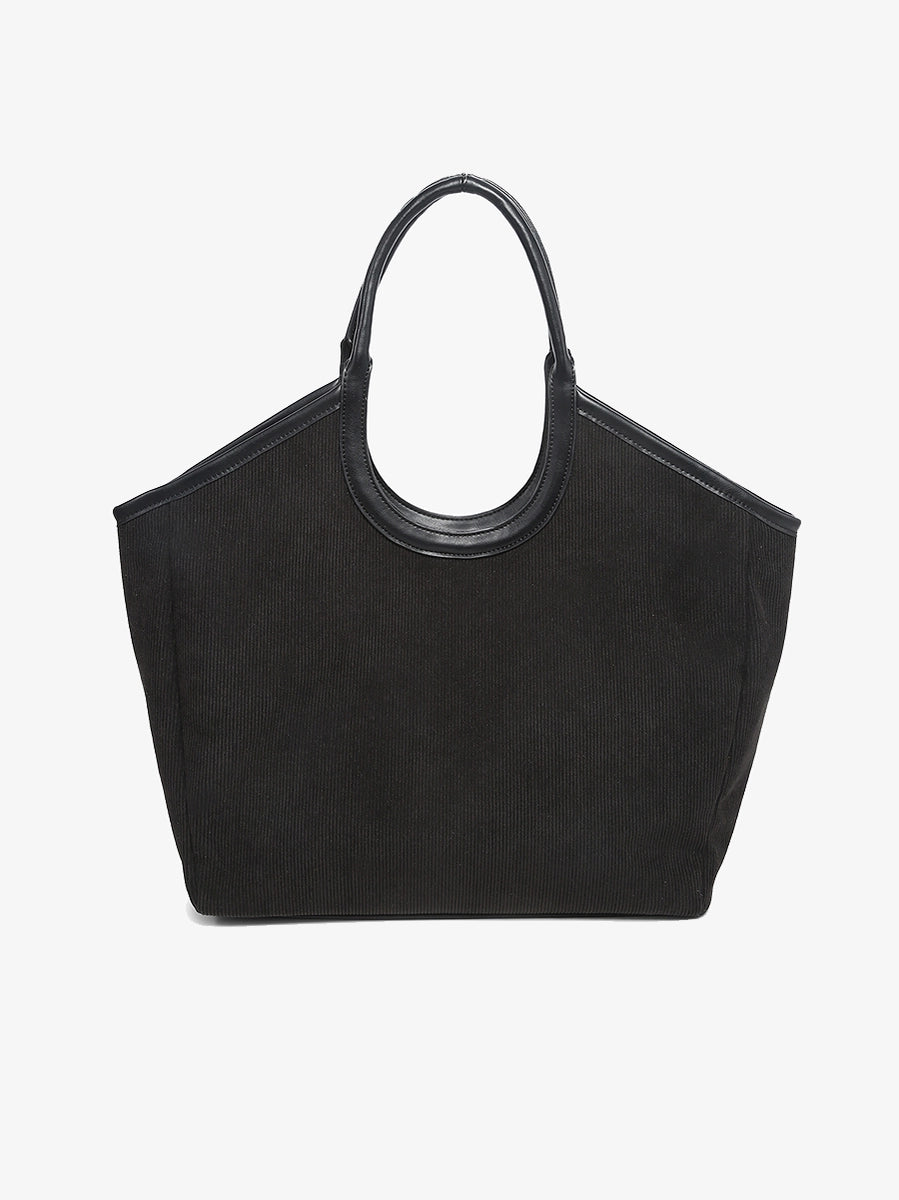 Piper Contrast Corduroy Mini Tote
