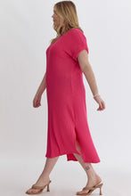 Load image into Gallery viewer, Meredith Ribbed Midi Dress