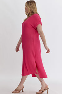 Meredith Ribbed Midi Dress