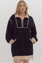 Load image into Gallery viewer, Restocked! Scout Solid Ribbed Zip Up Dress