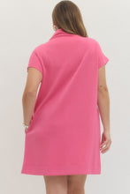 Load image into Gallery viewer, Filly Pink Mock Neck Dress