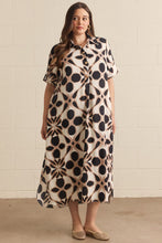 Load image into Gallery viewer, Daisy Abstract Midi Dress