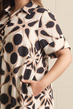 Load image into Gallery viewer, Daisy Abstract Midi Dress