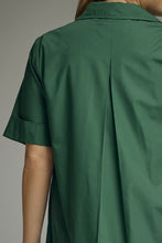 Load image into Gallery viewer, Terri Short Sleeve Green Midi Dress