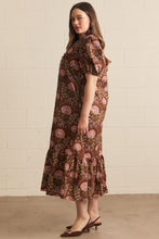 Load image into Gallery viewer, Autumn Romance Floral Midi Dress
