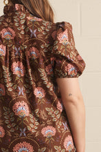 Load image into Gallery viewer, Autumn Romance Floral Midi Dress