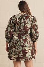 Load image into Gallery viewer, Marla Floral Dress in Brown