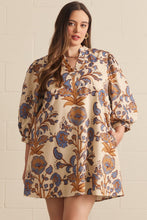 Load image into Gallery viewer, Marla Floral Dress in Ecru