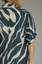 Load image into Gallery viewer, Wild About You Zebra Midi Dress